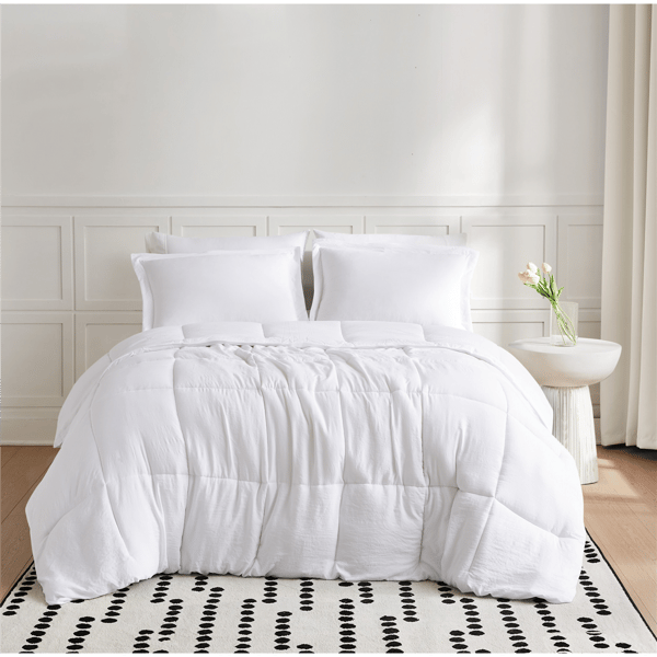 Truly Soft Garment Wash Solid 3pc. Comforter Set - image 