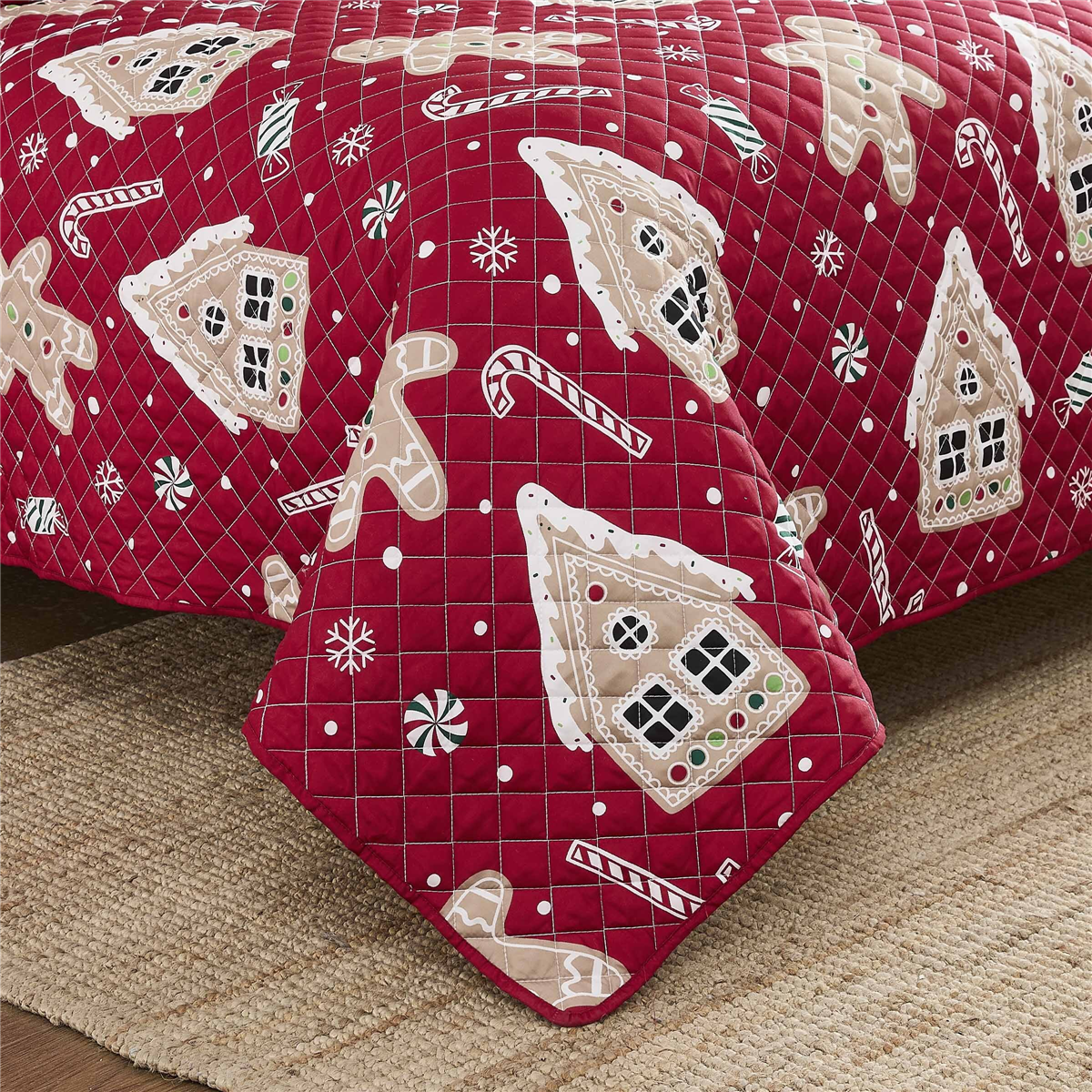 Avanti Holiday Lane 3pc. Reversible Quilt Set