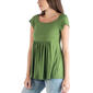 Womens 24/7 Comfort Apparel Fitted Waist Tunic Top - image 8