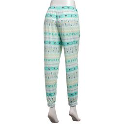 Womens MUK LUKS® Garden Fair Isle Pajama Joggers