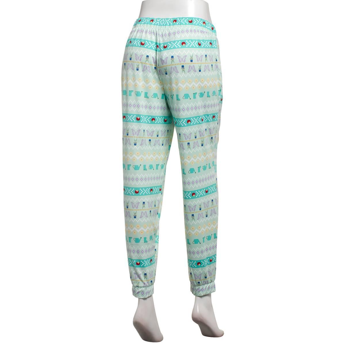 Petite MUK LUKS® Garden Fair Isle Joggers