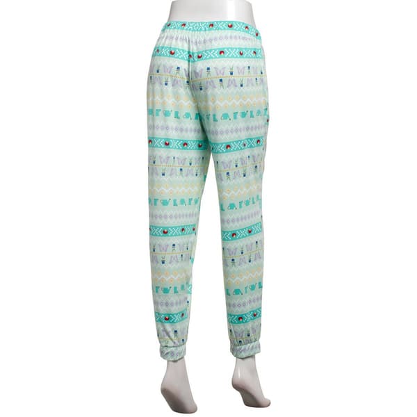 Petite MUK LUKS® Garden Fair Isle Joggers