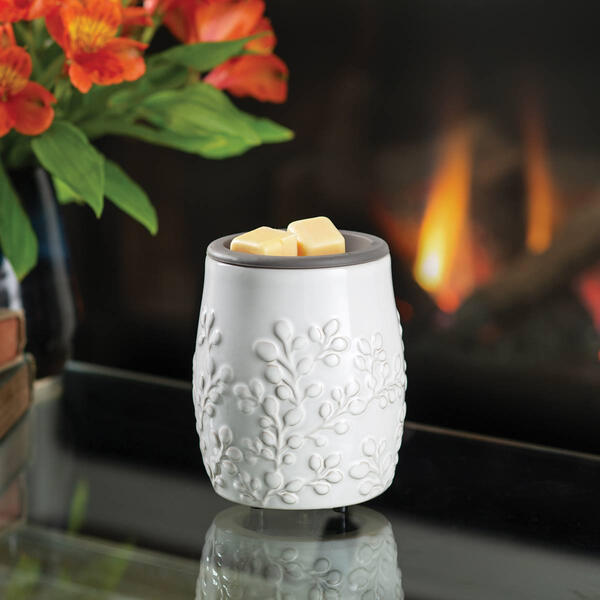 Candle Warmers Etc. Willow Wax Warmer with Silicone Dish - image 