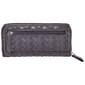 Womens Nine West Norah Woven Zip-Around Clutch Wallet - image 4