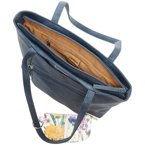 MultiSac Dalton Indigo Solid Fabric Tote