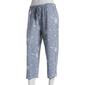 Womens Jaclyn Sparkle Burst Celestial Capris Pajama Pants - image 1