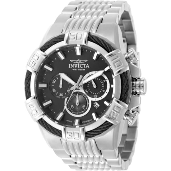 Mens Invicta Bolt Black Subdial Quartz Watch - 49900 - image 