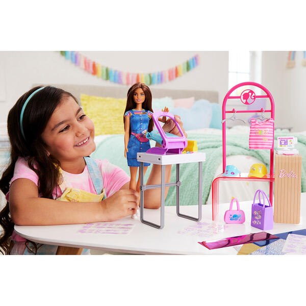 Barbie&#174; Make & Sell Boutique Playset w/ Doll