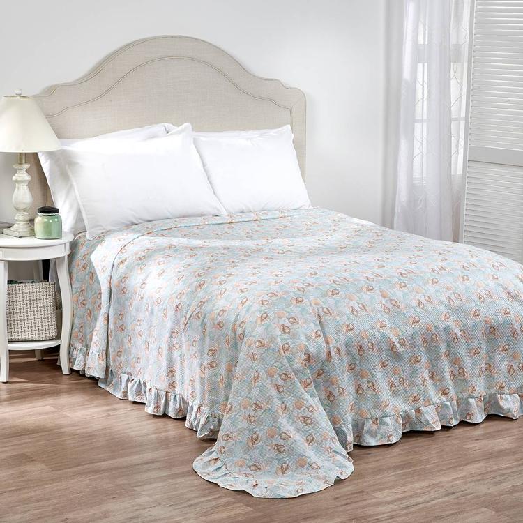 Ashley Cooper(tm) Cocoa Beach Plisse Bedspread