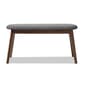 Baxton Studio Easton Wood Bench - image 3