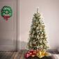 National Tree 4.5ft Perry Hard Needle Pre-Lit Pine Christmas Tree - image 2