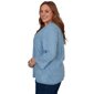 Plus Size Alfred Dunner Camden Market Tonal Embroidered Soft Hen - image 1