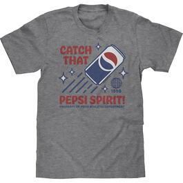 Young Mens Pepsi Short Sleeve Graphic Tee