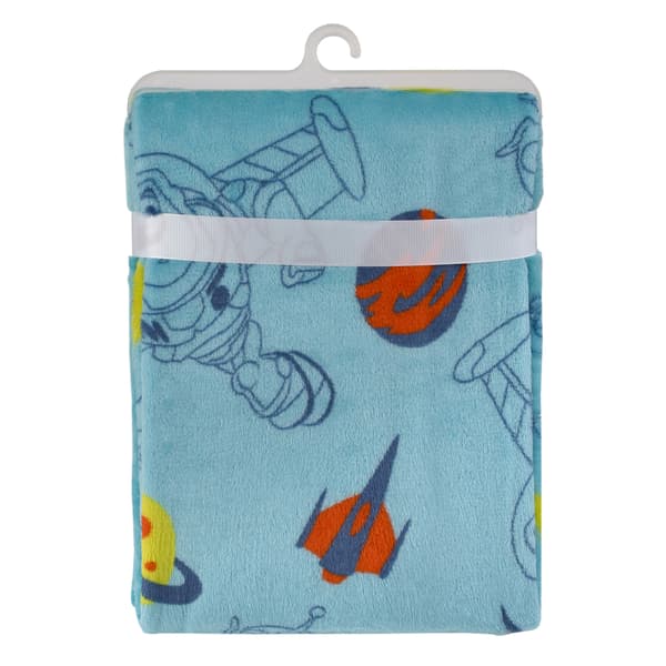 Disney Toy Story Buzz Lightyear Baby Blanket - image 