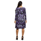 Womens 24/7 Comfort Apparel Floral Midi Maternity Dress - image 3