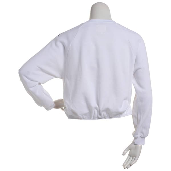 Juniors No Comment Bubble Hem Champions Sweatshirt