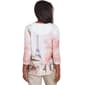 Womens Alfred Dunner Coming Up Roses Paris Scene Knit Tee - image 2