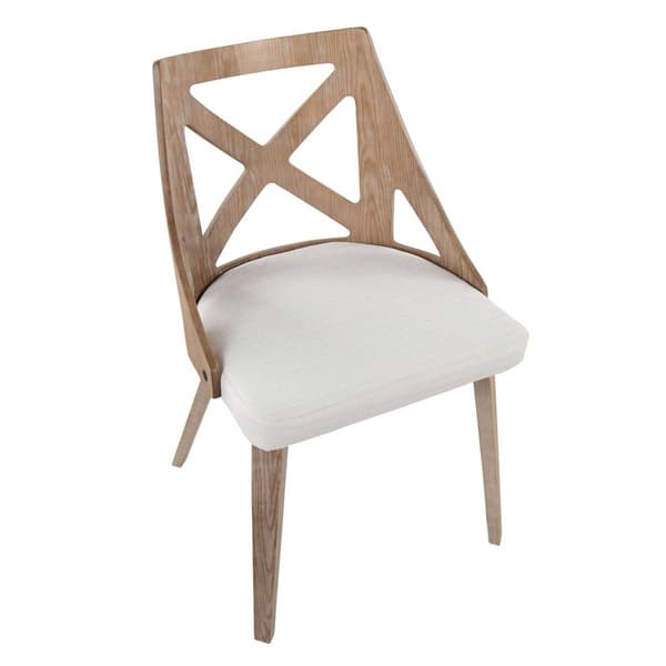 LumiSource Charlotte Farmhouse Dining Chairs - Set of 2