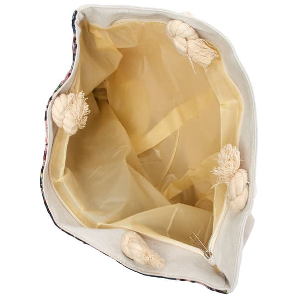 Renshun Rose Tapestry Tote