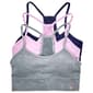 Girls Limited Too™ 3pk. Seamless Marled/Solid Racerback Bras - image 2