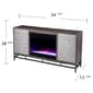 Southern Enterprises Hollesborne Color Changing Fireplace - image 5