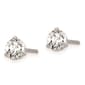 Pure Fire 14kt. White Gold Certified 3/4ctw. Lab Diamond Earrings - image 2