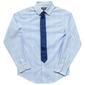 Boys &#40;8-20&#41; Van Heusen Varigate Shirt & Tie Set - Azure - image 1