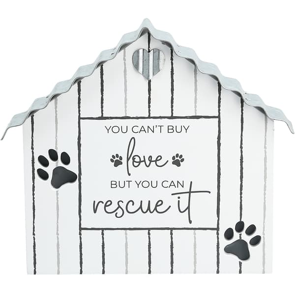 Pavilion Furever Pawsome 6in.Rescue Plaque - image 