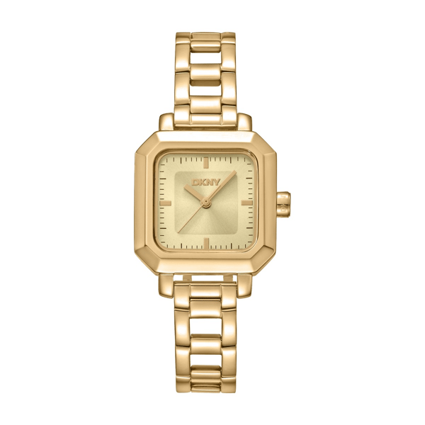 Womens DKNY Open Link Gold-Tone Bracelet Watch - DK1L124M0025 - image 