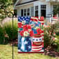 Northlight Seasonal Americana Floral Bouquet Garden Flag - image 3