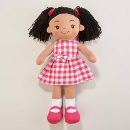 Little Sweethearts by Linzy Crystal Girl of Color Yarn Hair Doll