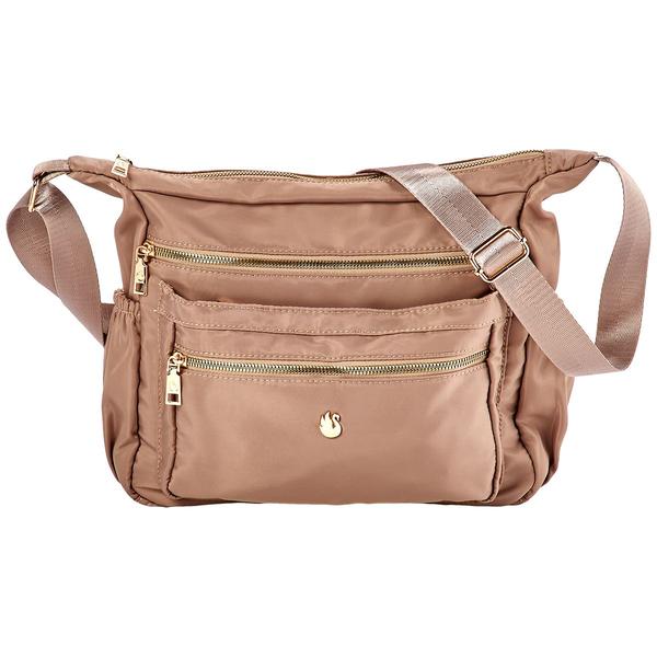 Gloria Vanderbilt Multi-Compartment Solid Crossbody - image 