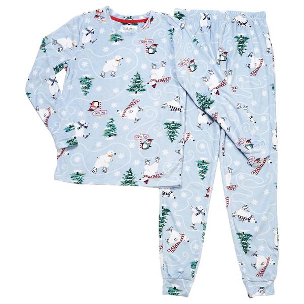 Boys OurFamJam Long Sleeve Boys Polar Bear Fun Jogger Pajama Set