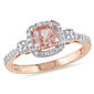 Gemstone Classics&#40;tm&#41; 10kt. Rose Gold 1/6ctw. Diamond Ring - image 1