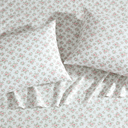 Laura Ashley® Leanna Rose Percale Sheet Set