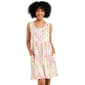 Plus Size Rene Rofe&#40;R&#41; Pineapple Tank Babydoll Dress - image 1