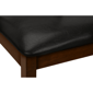 Monarch Specialties 37in. Brown Leather Dining Chair - Set Of 2 - image 9