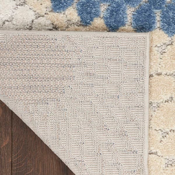 Nourison Aloha Circular Tear Drops Indoor/Outdoor Area Rug
