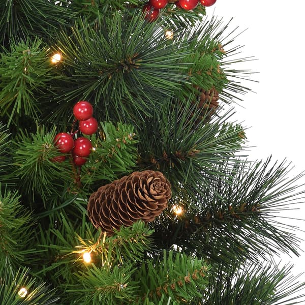 Puleo International 2ft. Gold Base Artificial Christmas Tree