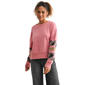 Womens CITY BLUES Long Plaid Sleeve Sweatshirt - image 1