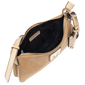 True Religion Logo Plaque Suede Shoulder Bag - image 6