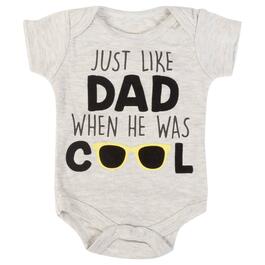 Baby Boy &#40;NB-9M&#41; Babies With Attitude Just Like Dad Bodysuit