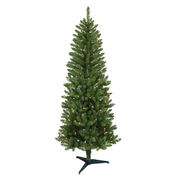 Puleo International Pre-Lit 5ft. Carson Pine Christmas Tree - image 
