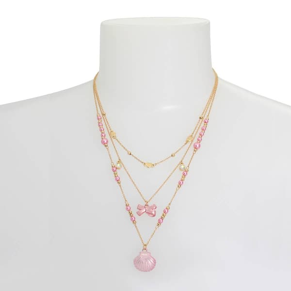 Betsey Johnson Shell Layered Necklace