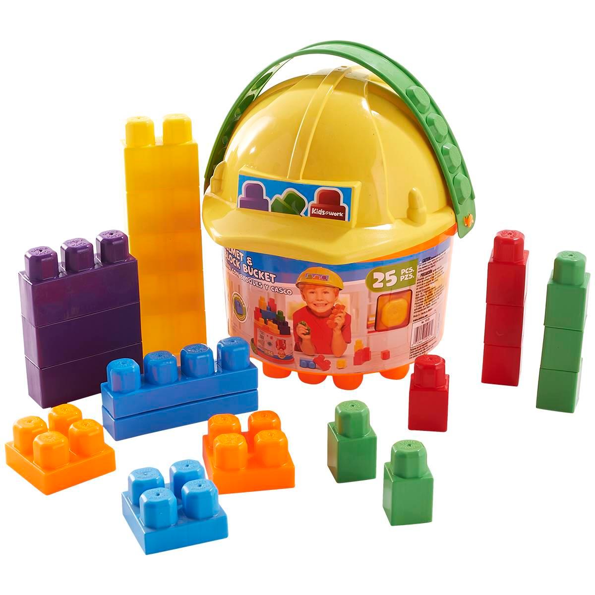 Kids @ Work 25pc. Helmet Block Bucket
