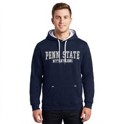 Mens Colosseum(tm) Athletics Penn State Pullover Hooded Sweatshirt