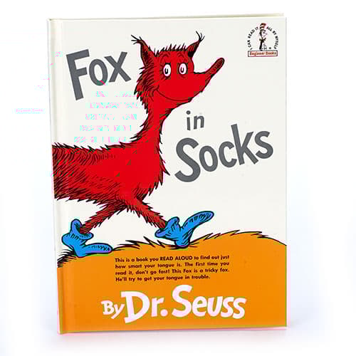 Dr. Seuss Fox In Sox Book - image 