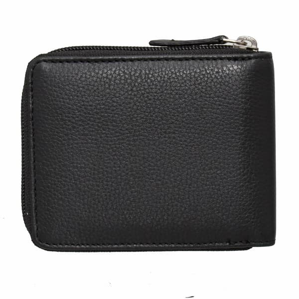Mens Roots Silhouette Zip Around Coin Purse