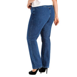 Plus Size Lee&#174; Elastic Waist Jeans - Long