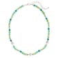Ashley Cooper(tm) Aqua Multi Short Beaded Necklace w/ Fish Stations - image 1